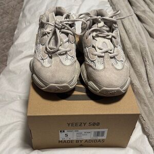 Adidas Yeezy 500 Kids Shoes - Blush